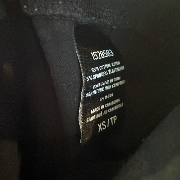 Nicole Miller Black Leggings - Picture 3 of 4